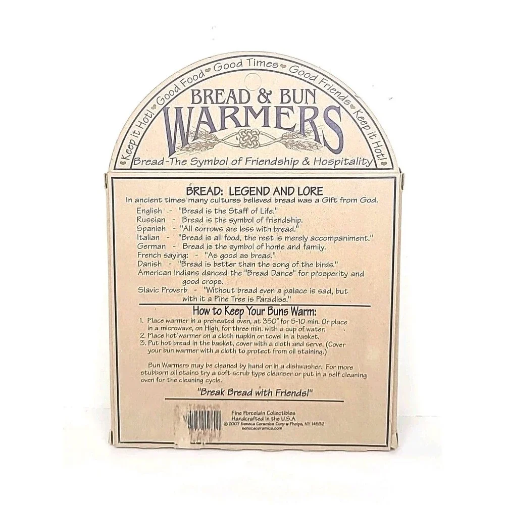 NEW Celtic Irish Friendship Knot Bread & Roll Warmer Stone Trivet  6.75